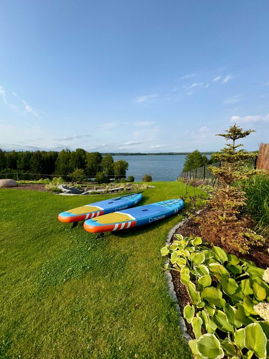 Widokówka Leleszki - Mazury | Duży dom nad jeziorem | max. 17 osób | sauna, balia, kominek, pomost, łódka | Sylwester, Święta, Wakacje, Ferie, Ślub