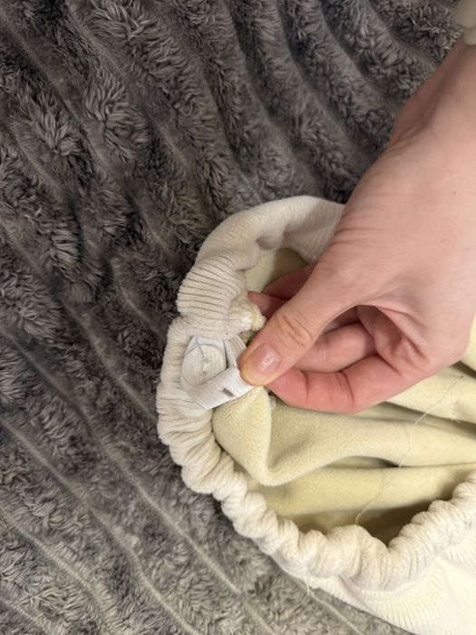 Теплі лосини для вагітних в рубчик
