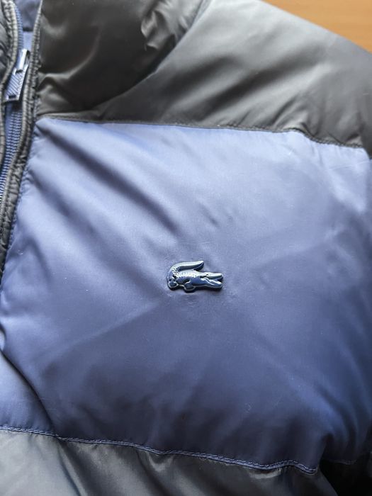 Пуховик lacoste original ,чоловічий зимова куртка