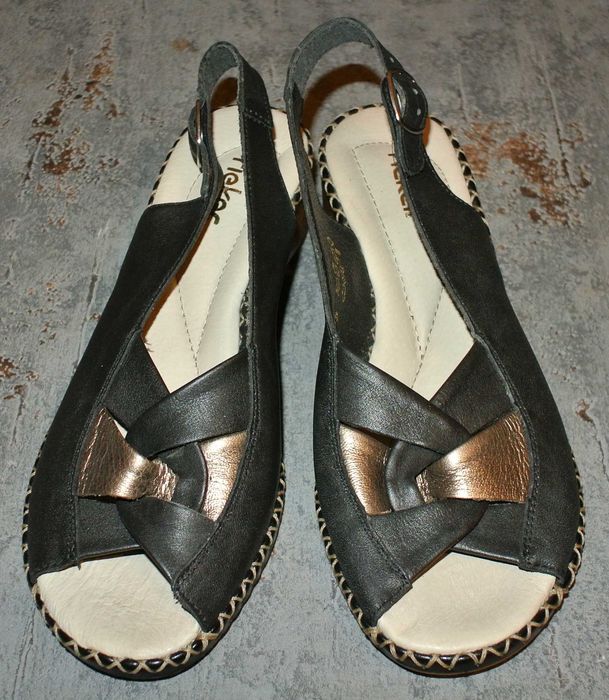 Sandały damskie Rieker - rozmiar 37