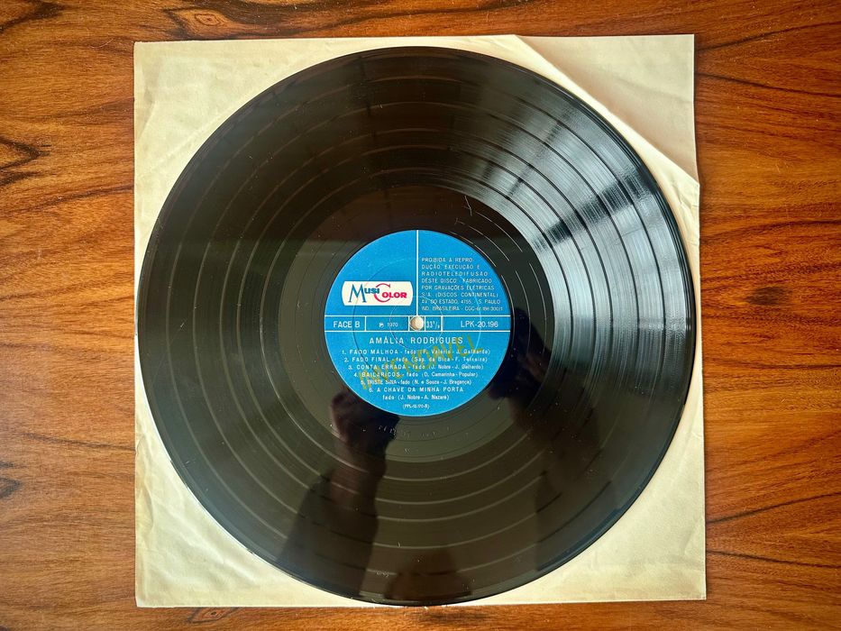 Disco vinil Amália Rodrigues
