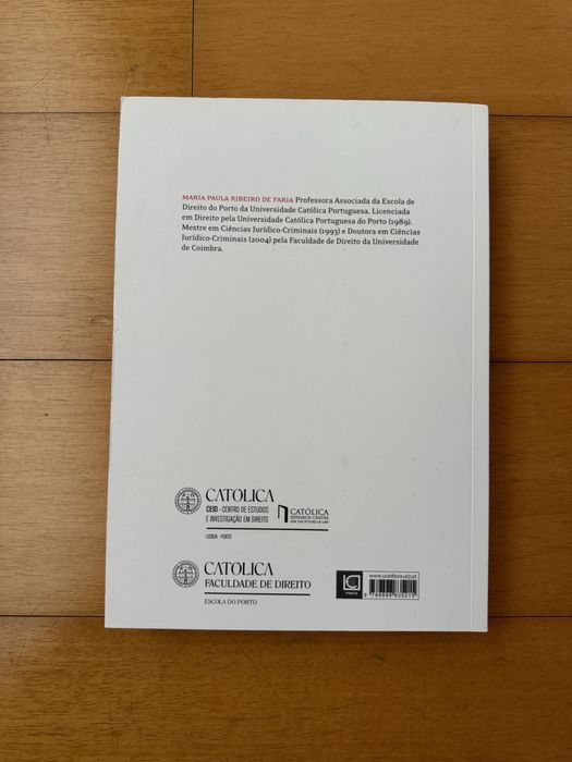 Livro Formas Especiais do Crime (Maria Paula Ribeiro de Faria)