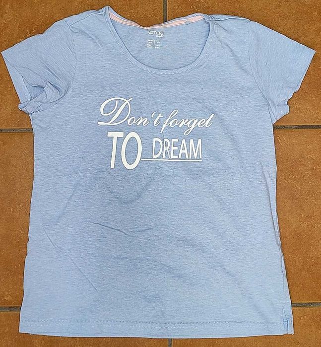 Koszulka damska do spania piżama t-shirt Esmara rozm.S