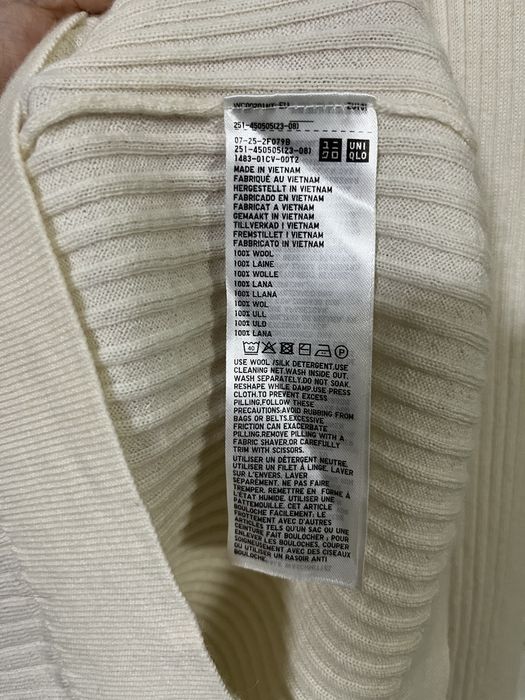 Кардиган Uniqlo кашемір вовна кофта светр