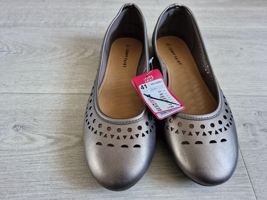 Buty balerinki baleriny trzewiki r.41 Nowe
