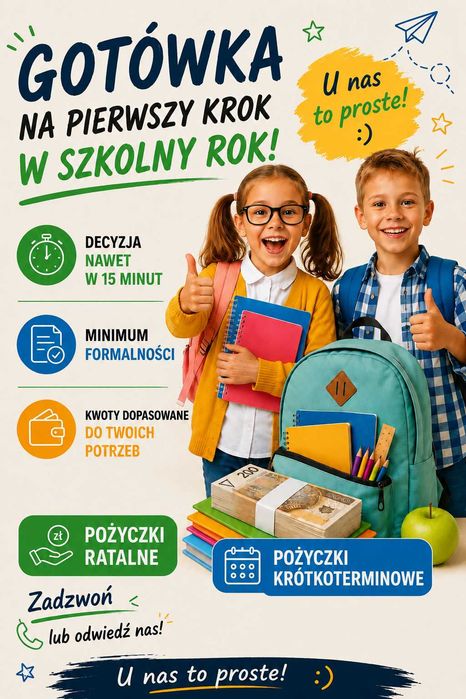 POŻYCZKI krótkoterminowe i ratalne GLIWICE
