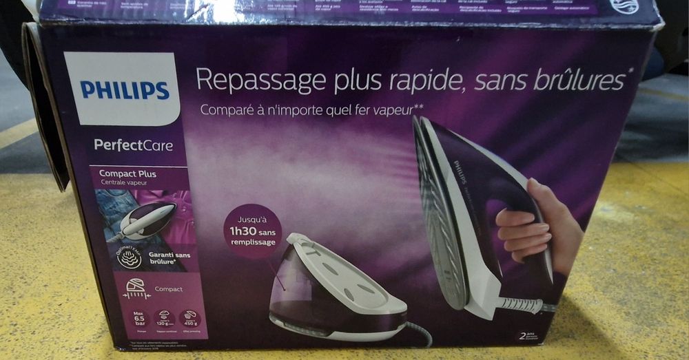 Ferro de caldeira Perfectcare Philips avariado