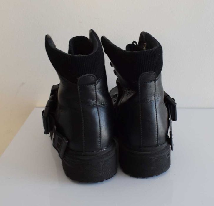 Versace Jeans Couture buty czarne skórzane męskie 41 trapery