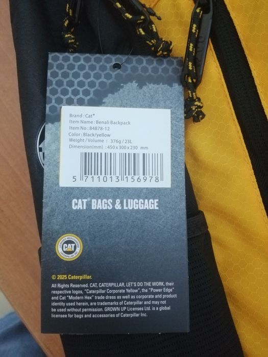 Nowy plecak Cat Caterpillar Benali 23l