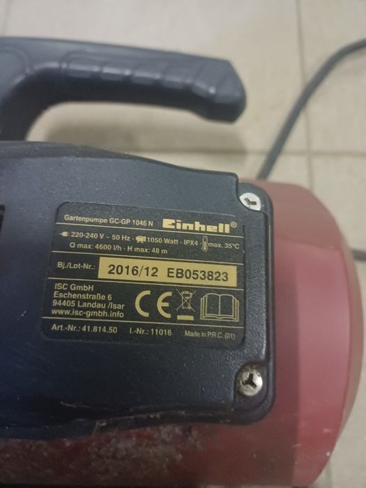 Pompa wody ogrodowa Einhell