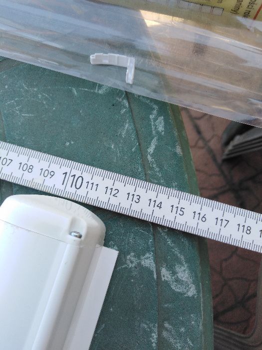 Roleta w kasecie biała pcv