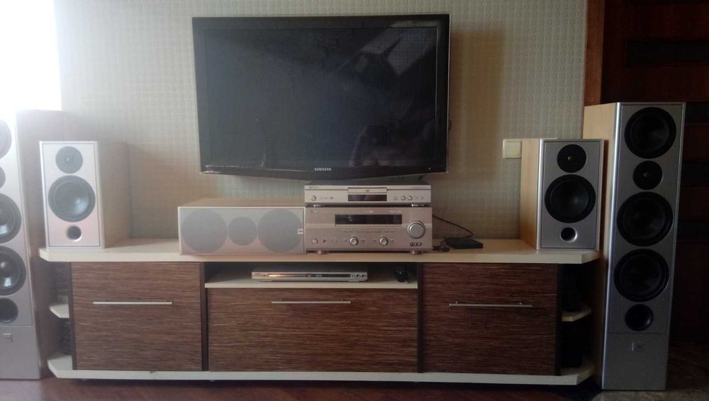 Стерео система Hi-Fi Canton 5.0 + AV ресивер Yamaha+CD/DVD Yamaha