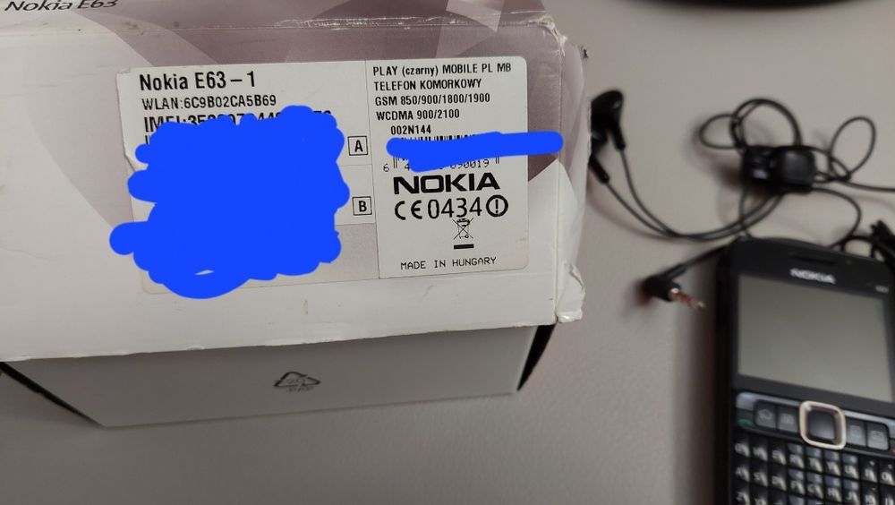 Telefon NOKIA E63-1