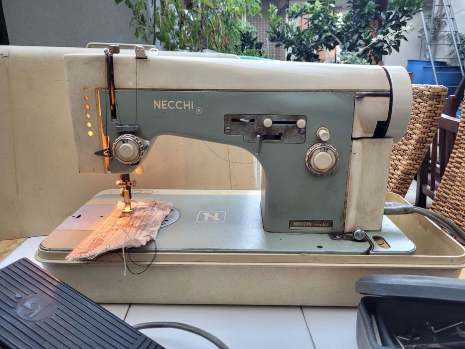 Maquina Costura Necchi 503 Elétrica Portátil