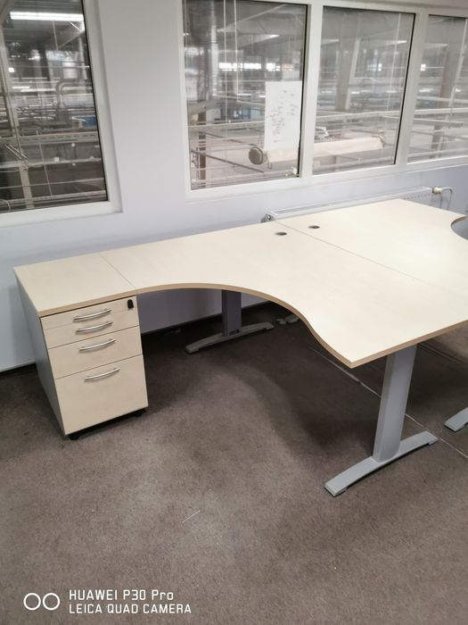 Biurko biurka narożne proste kontenery