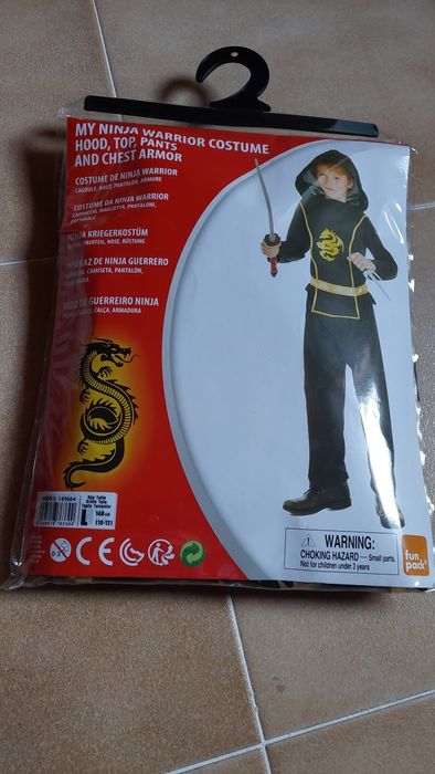 Fato carnaval (10 - 12 anos)