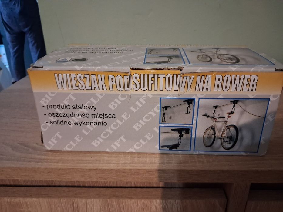 Wieszak sufitowy na rower Nowy!