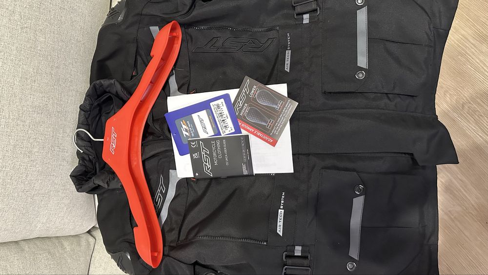 Kurtka tekstylna RST Pro Series Adventure  X CE BLACK jak NOWA! roz L