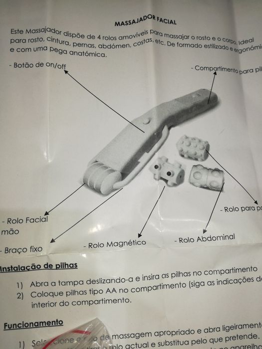 Massajador corporal