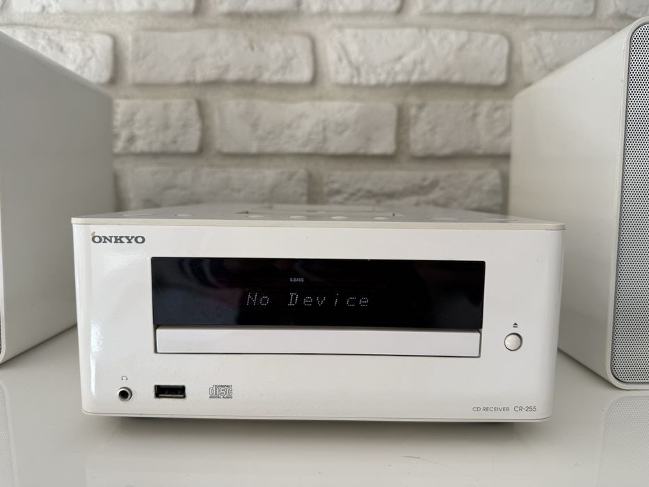 Onkyo CR-255 + głośniki | CD, USB, radio, iPhone/iPod