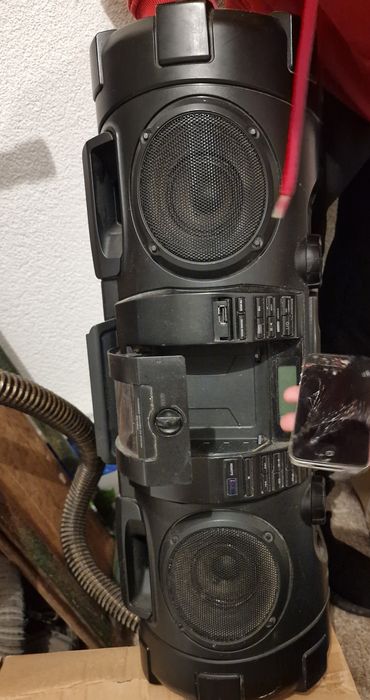 Radioodtwarzacz boombox JVC RV-NB52B + pilot