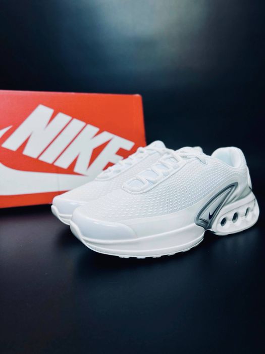Білосніжні nike dn plus•чоловічі кросовки найк•літнє взуття чоловіче