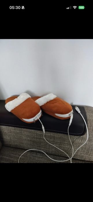 Grzejace kapcie na USB