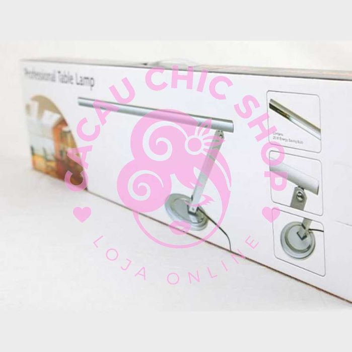 Candeeiro articulado de mesa -  Unhas de gel, pedicure, extensão