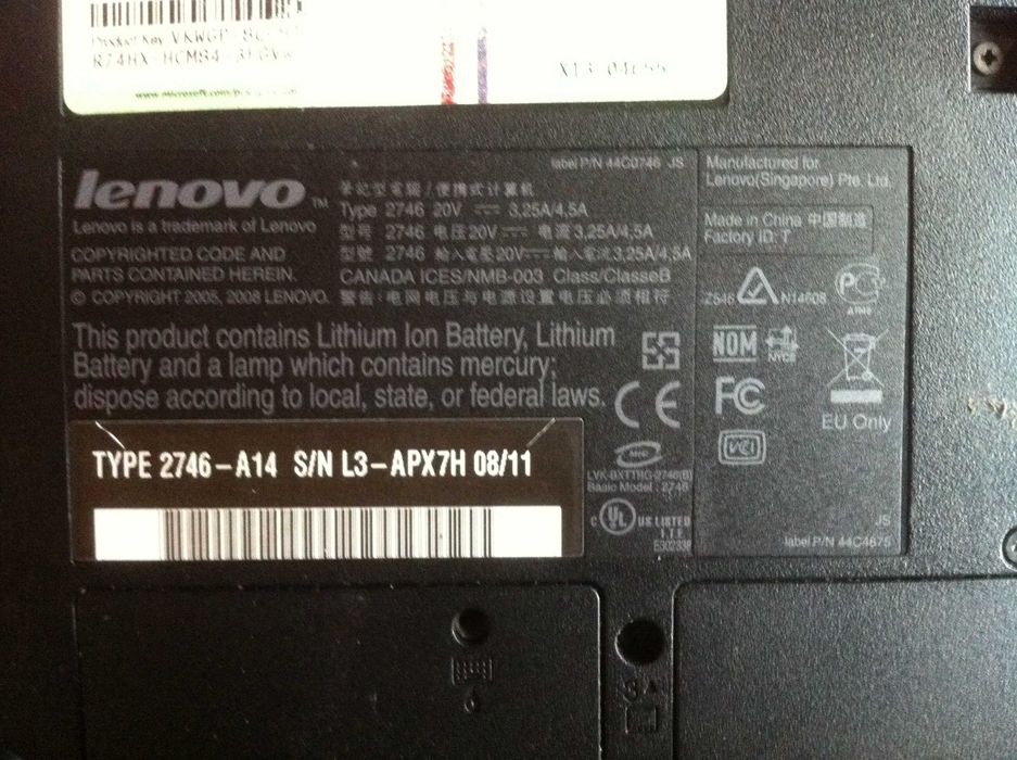 Ноутбук Lenovo не рабочий ОБМЕН