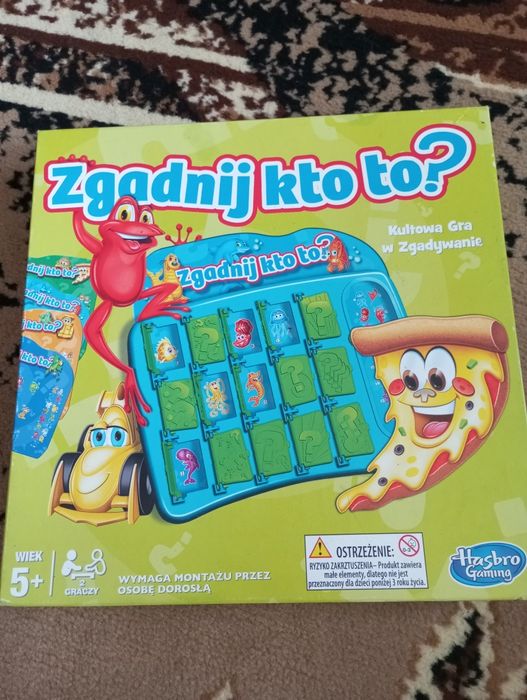 Gra "Zgadnij kto to?" Hasbro