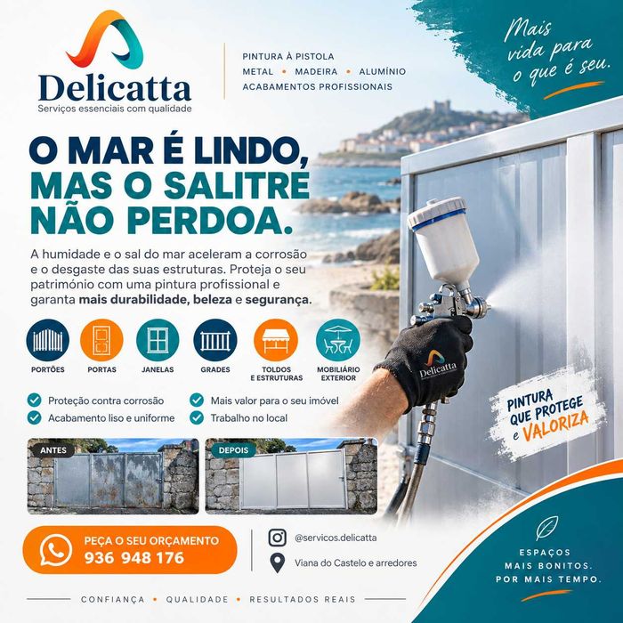 Pintura, Higienização e Pequenas Reparações