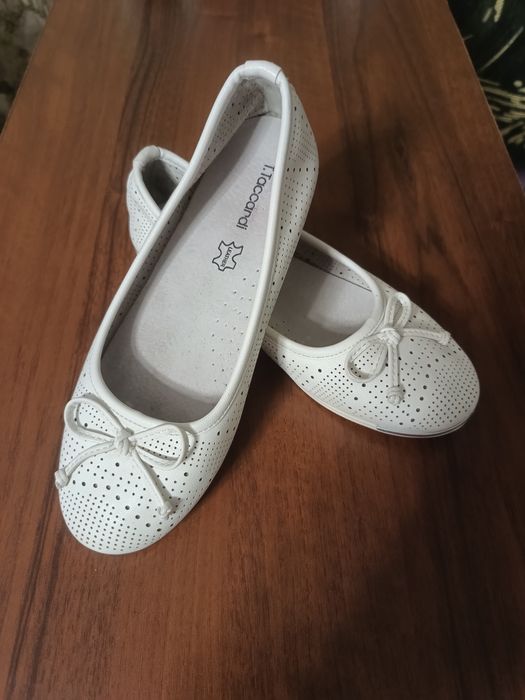 Туфли, шкіряні туфлі, балетки, шкільне взуття, святкове на дівчинку