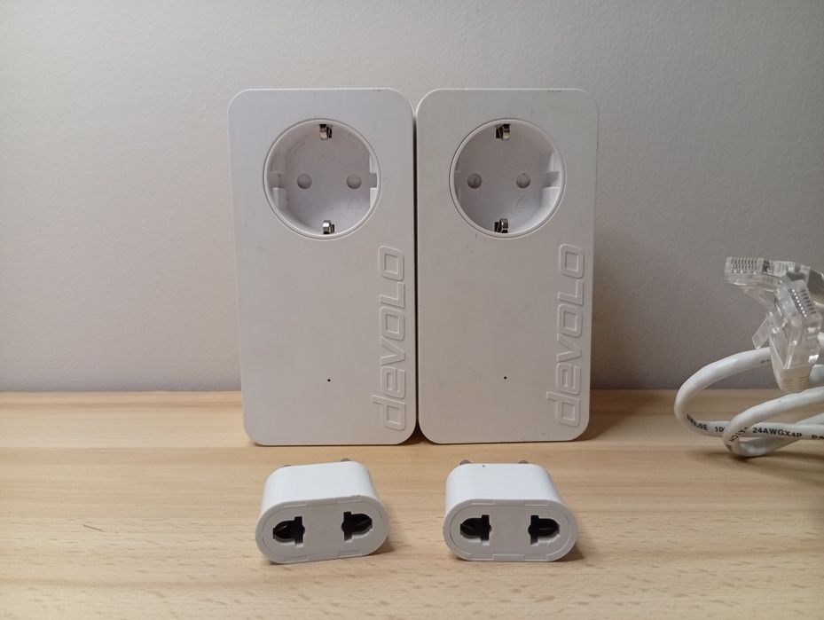 Transmiter sieciowy Devolo dLAN 550 Duo+ 2 adaptery + kabel LAN