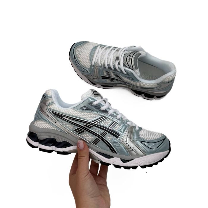 НОВИНКА‼️36-45 ASICS Kayano 14 White Blue Kahana pickax