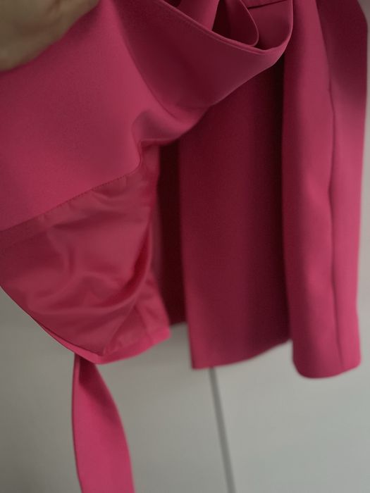 Sukienka zapinana FUKSJA rozm. S