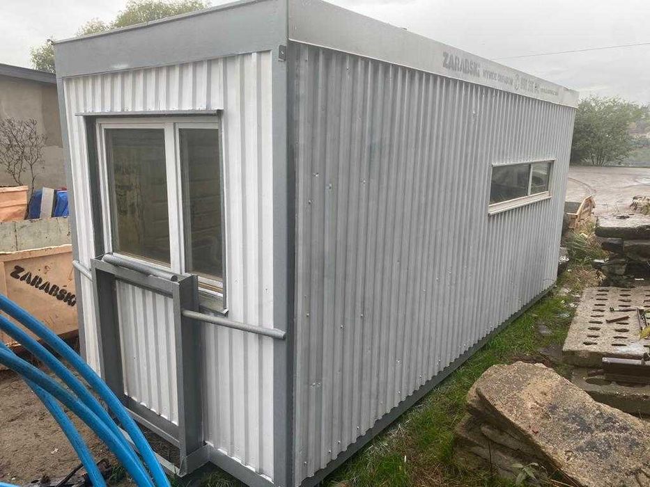 Wynajem kontenerów. Kontener Biurowy. Kontener Socjalny