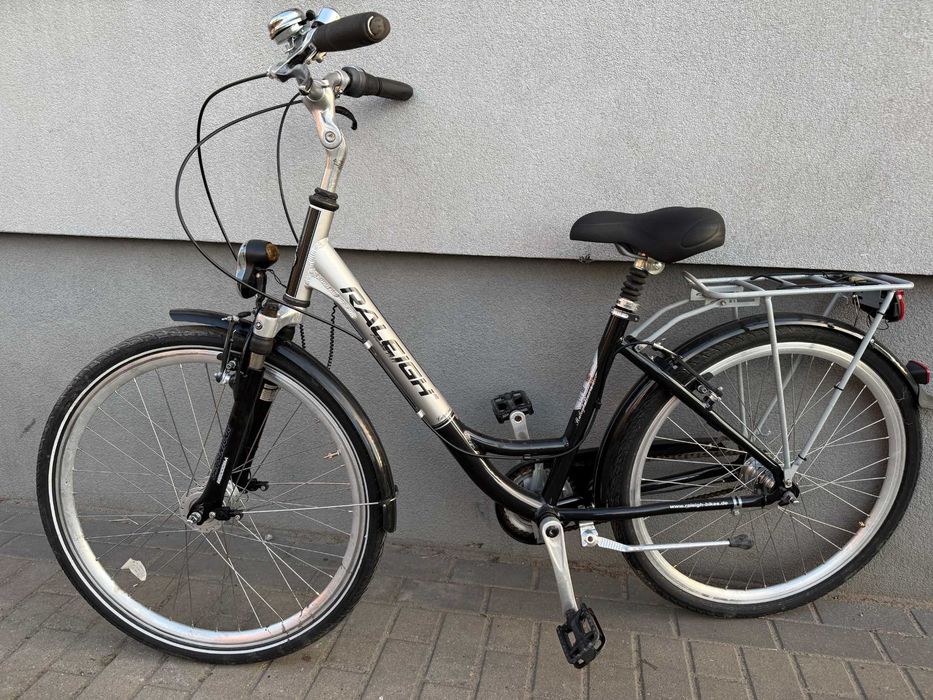 Rower Raleigh 26" męski miejski damski damka uszkodzony