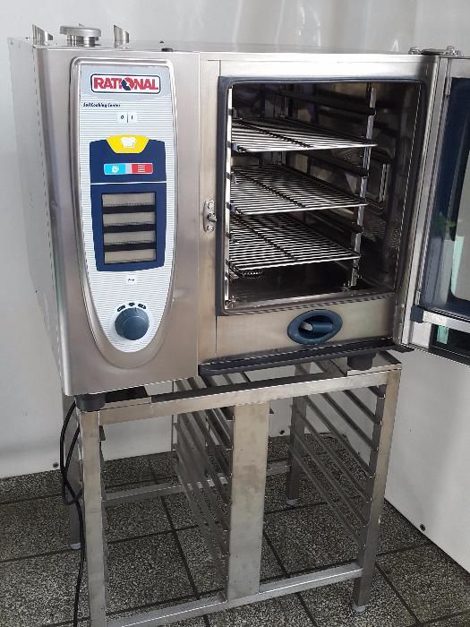 Piec konwekcyjno parowy Rational SCC 61 GAZ Gwarancja 6M