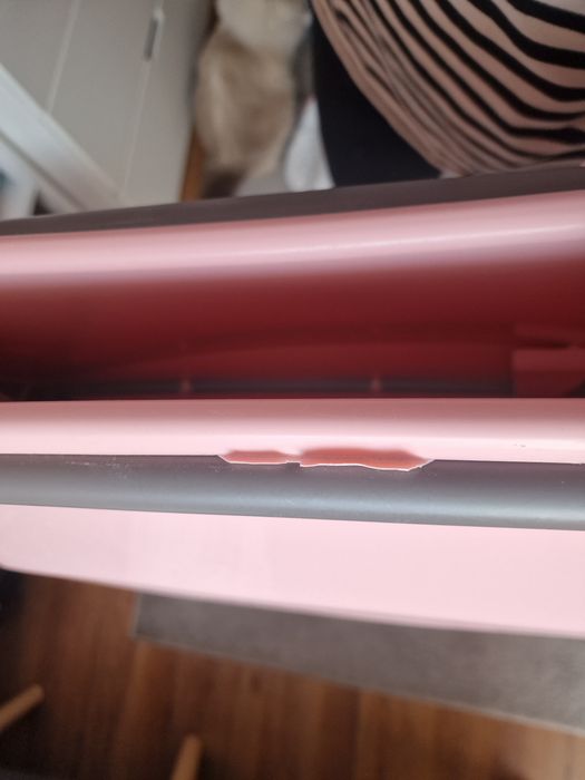 Wanienka stokke ze stelażem różowa