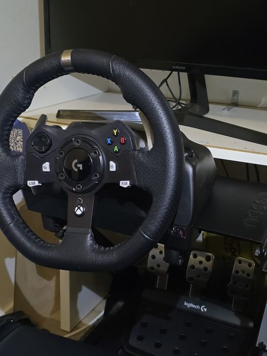 ZESTAW simrig nacon stelaż fotel Simracing+ Kierownica Logitech G920