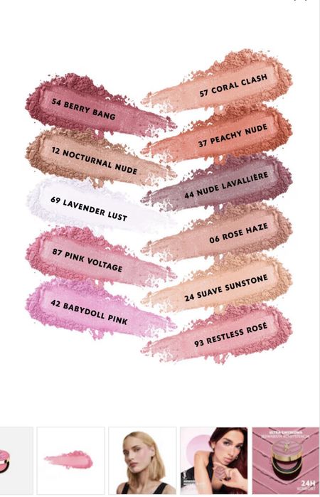 Róż YSL 87 Pink Voltage