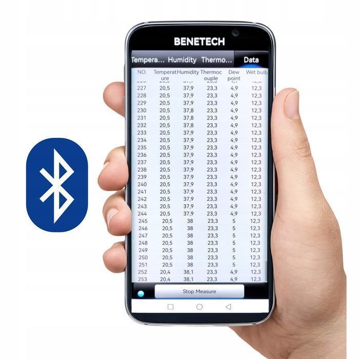 Higrometr Miernik Wilgotność Temperatura Powietrza