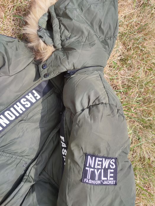 Куртка зимняя на мальчика 140-145