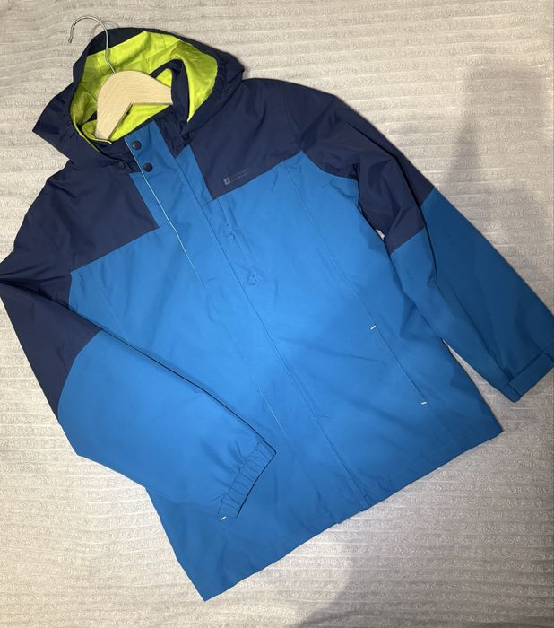 Водонепроникна синя куртка Mountain Warehouse Kids 3-в-1  14 років