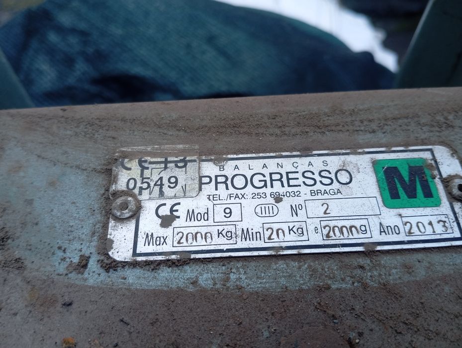 Balança decimal industrial 2000kg
