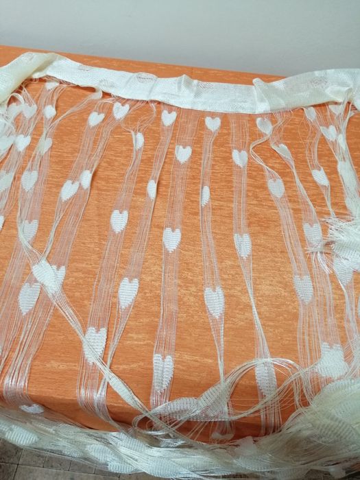 Firana makarony kolor ecru