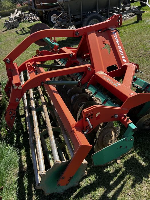 Agregat uprawowo siewny 3 metry agro-masz