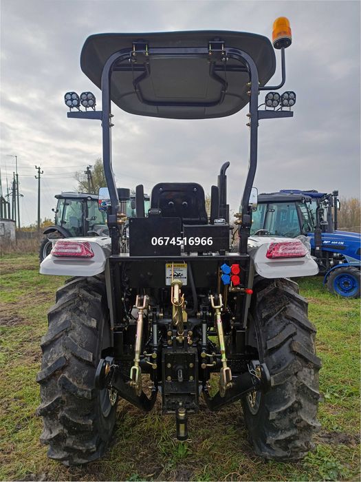 Мінітрактор Скаут TY-404 SR з козирком компресор реверс примусова