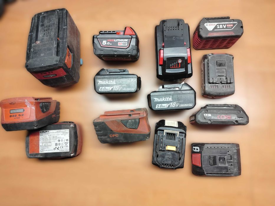 Regeneracja Akumulatorów / Baterii do Elektronarzędzi Wszystkich Marek