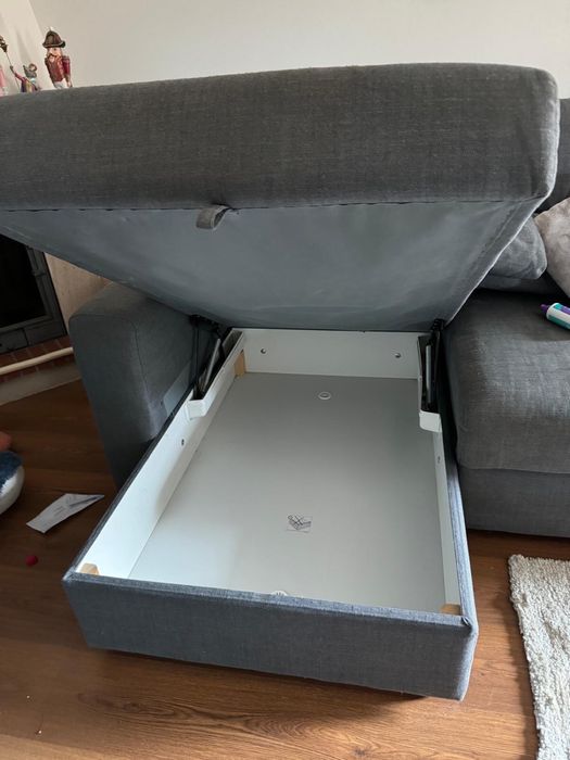 Sofá Cama Chaise Long Eskilstuna Ikea